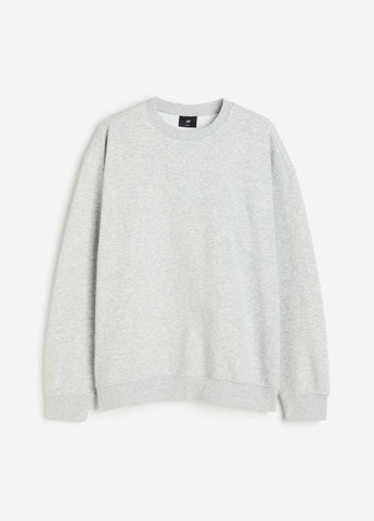 Светло-серый свитшот H&M (326379472)