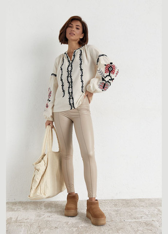 Жіноча вишиванка Квита кремова ESQ 4702 (303899152)