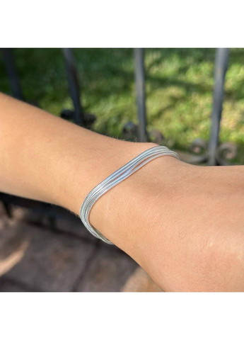 Серебряный браслет с несколькими цепочками Reflexions 597943 Kabluchka (355346773)