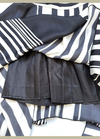 Чёрно-белое платье праздничное подростковое tbt267 черно-белое To Be Too (331155599)