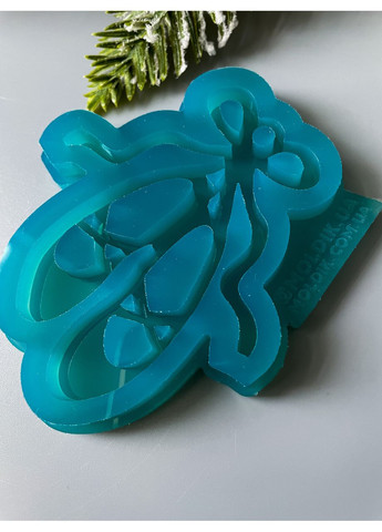 Молд Пуанти форма для новорічних іграшок на ялинку силіконова форма для епоксидної смоли No Brand (370566480)