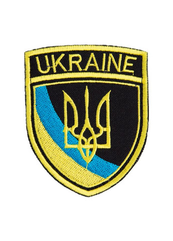 Набор шевронов 3 шт на липучке погон "УЗ" шеврон-погон Укрзализныця, цветной патч Укрзализныця на флаге IDEIA (300229179)