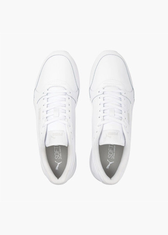 Білі всесезонні кросівки st runner v3 l white 384855-10 Puma