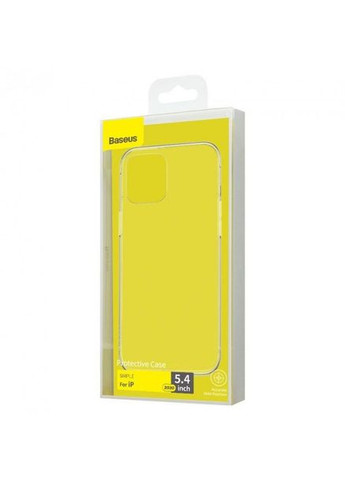 Чохол Simple Case для iPhone 12 ARAPIPH61N-02 Transparent Baseus Apple iPhone 12 2020 (335874417)