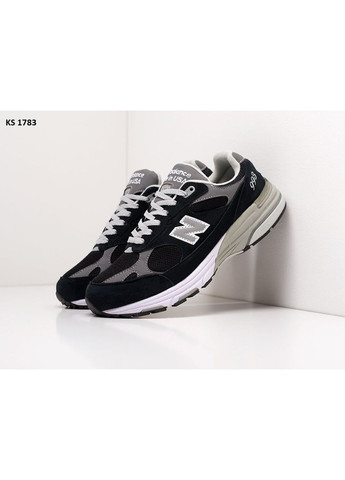 Чорні Осінні кросівки чоловічі new balance 993 black white gray нью беланс 993 No Brand