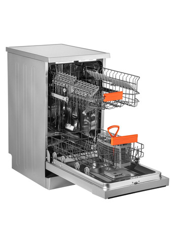 Посудомийна машина DWMF-V458SMHDS, 10компл., А++, 45см, дисплей, гігієн.обробка, Ardesto (370605201)