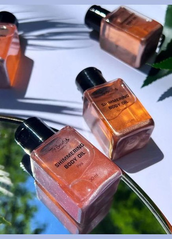 Мерехтлива олійка Shimmering body oil Бронзовий - 30 мл Top Beauty (297591638)