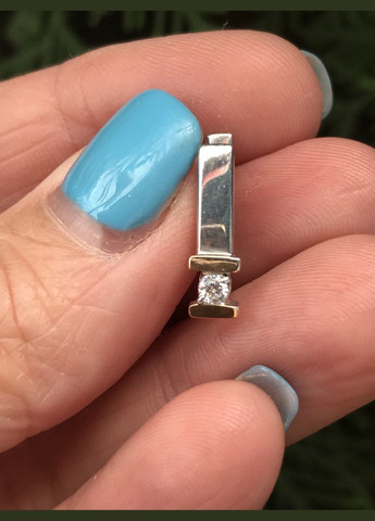 Срібна каблучка з фіанітами 593рс. No Brand (316397992)