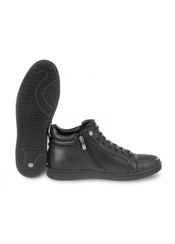 Черные зимние ботинки 7194314-б цвет черный Clemento