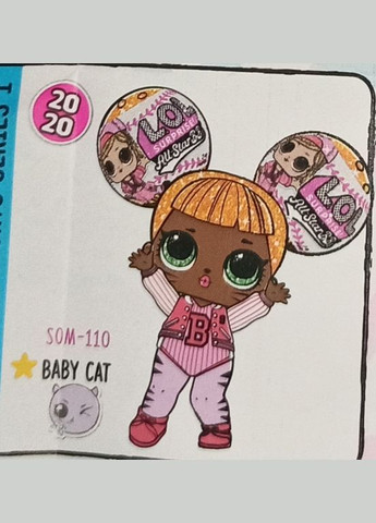 Ігровий набір Lol SURPRISE! Baby cat з лялькою серії Sooo Mini Крихітки 588412 лялька лол color change glitter L.O.L. Surprise! (323480809)