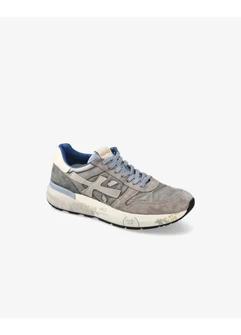 Сірі кросівки mick grey mick-7247 Premiata