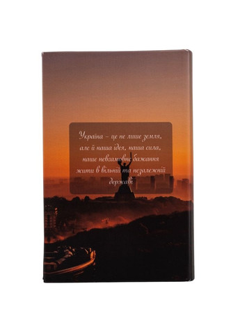 Шатулка книга сейф металева Незламна 26х17х5 см 0508-013 обкладинка шкірозамінників Lefard (346152341)