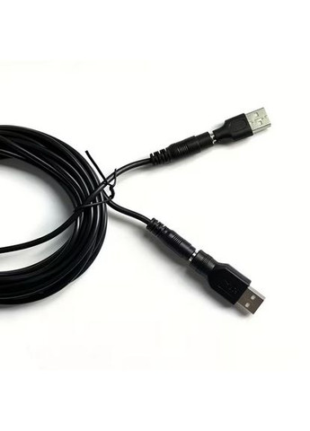 Подовжувальний кабель з адаптерами DC з USB Male на DC Female/Male SA-331 на 10м No Brand (372024680)