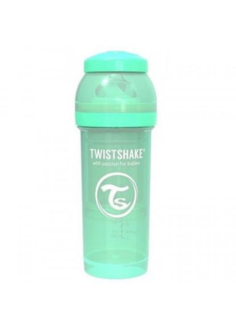 Пляшечка для годування Twistshake антиколиковая 260 мл, мятная (268147668)