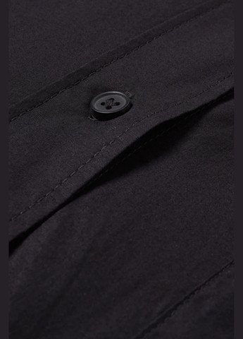 Черное кэжуал платье-рубашка C&A однотонное