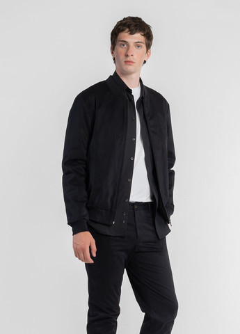 Бомбер чоловічий чорний Arber (356180602)