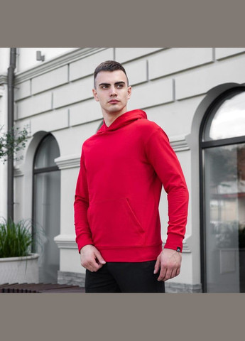 Чоловіче демісезонне худі червоне No Brand (346085226)