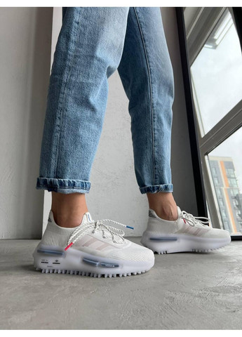 КРОСІВКИ ЖІНОЧІ ADIDAS NMD S1 EDITION 1 WHITE АДІДАС No Brand білі демісезони (368888040)