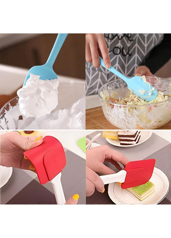 Лопатка кухонная силиконовая 18.5 см A-Plus (323039395)