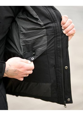 Чорна зимня зимова чоловіча куртка No Brand