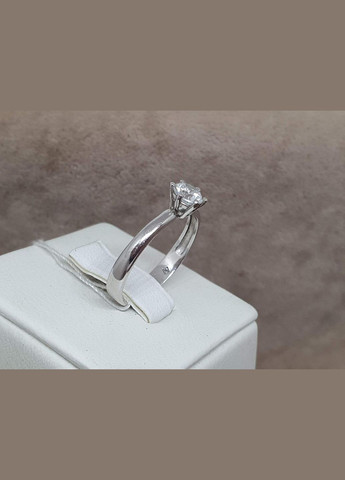 Срібне кільце МАША з фіанітом. 1115/1Р-CZ AGNI (323641002)