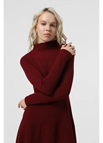 Бордова ділова сукня pw975 Sewel