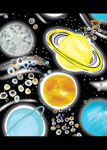 Набор тетрадей Cosmic system А5 в клетку 18 листов 10 шт. () Yes 765179 (337471589)