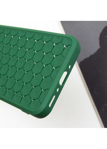 Чехол TPU Honeycomb для Samsung Galaxy A35 Зеленый Epik (372972885)