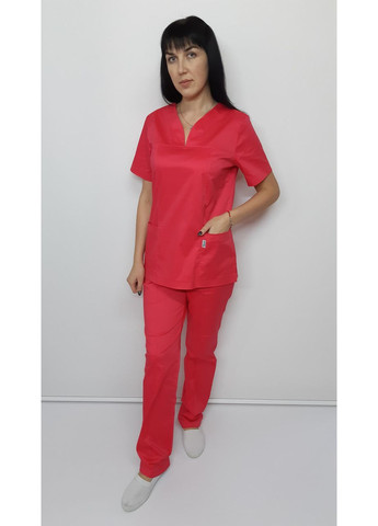 Костюм жіночий медичний Кенді стрейч-котон короткий рукав No Brand (361359828)