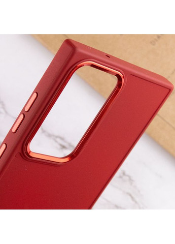Чохол TPU Bonbon Metal Style для Samsung Galaxy S24 Ultra Red No Brand (359476426)