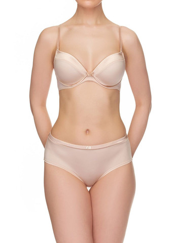 Бежевый бюстгальтер с гелевым пуш-ап Lauma с косточками полиамид, эластан