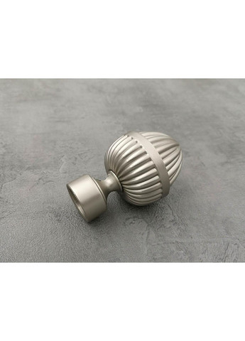 Карниз Одеон рифлена штанга подвійний відкритий 25/19 мм 300 см Сатин Quadrum (352782670)