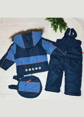 Синий демисезонный костюм хлоп. 3124 Ohccmith