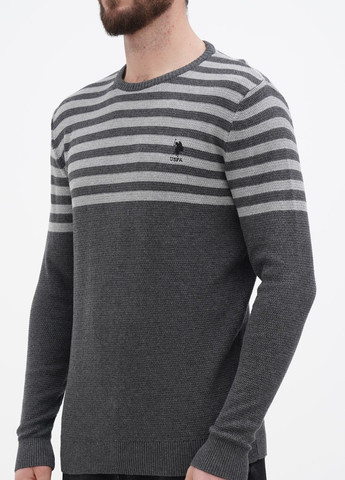 Темно-сірий светр чоловічий U.S. Polo Assn.