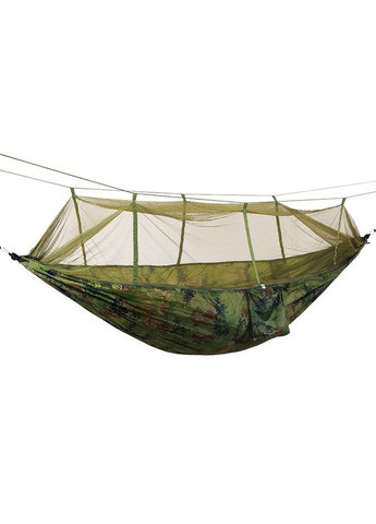 Гамак туристичний Easy Camping з москітною сіткою до 300кг EC-9812 Green UKC (350349105)