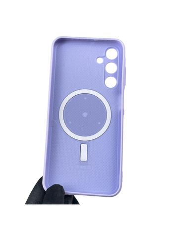 Чехол для Galaxy A25 5G (SM-A256B) с 3д эффектом с магнитом магсейф на самсунг а25 5г сиреневый Samsung (366018896)