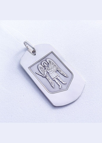 Серебряный жетон. Подарок для мужчины. Гравировка на серебряном кулоне "Пусть твой Ангел" No Brand (300369236)