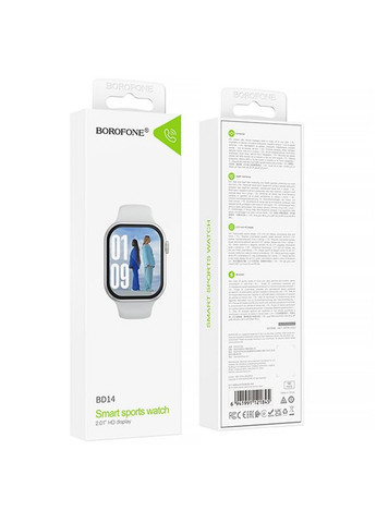 Смарт-годинник BD14 Smart sports watch (call version) Borofone (369668021)