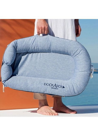 Матрац-кокон Deluxe+, 0-8 міс., Indigo Chambray () Dockatot 10394 (366529001)