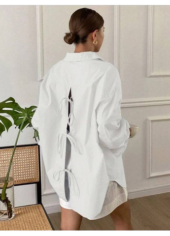 Стильна сорочка з декоративною спинкою No Brand (363829189)