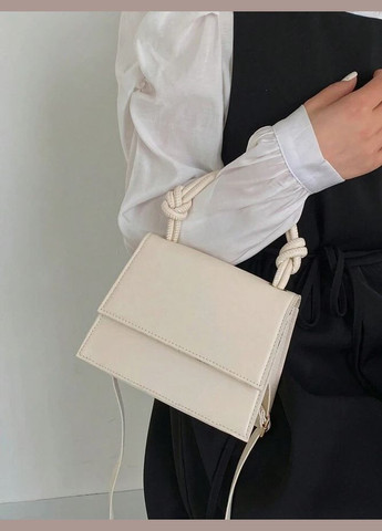 Женская сумка кросс-боди молочная белая No Brand (290704821)