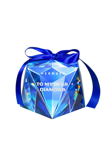 Подарунковий набір косметики для догляду за тілом Blue Crystal 3 в 1 для жінок. MERMADE (311538177)