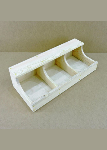 Лоток для овочів і фруктів з дерева Артишок бланже (ЯХО-001501) No Brand (327845446)