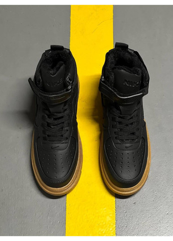 Чорні Осінні кросівки чоловічі nike air force 1 gore-tex найк аір форс 1 преміум No Brand