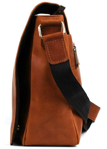 Сумка крос-боді через плече для документів та для телефону чоловіча з натуральної шкіри Коричневий 37293 TARWA (353690200)