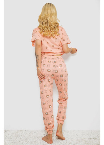 Персикова всесезон піжама жіноча з принтом Sport Line
