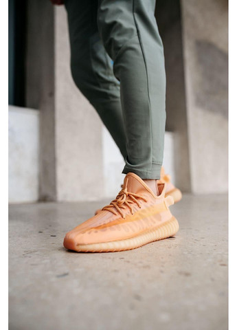 КРОСІВКИ ЖІНОЧІ ADIDAS YEEZY BOOST 350 V2 MONO CLAY АДІДАС ІЗІ БУСТ No Brand помаранчеві демісезони (367170477)