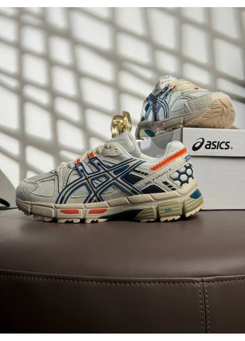 ASICS Бежевый Белый Темно-синий No Brand Gel-Kahana 8 комбинированные (390497658)