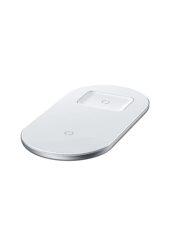Зарядка QI Simple 2in1 Wireless Charger 18W Max Для Phones+Pods (WXJKA01) Baseus (308797731)