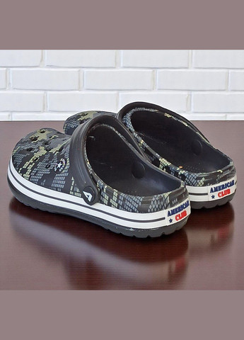 Кроксы сланцы пляжные шлепанцы шлепки для пляжа бассейна american clab для мальчика American Club (333832239)